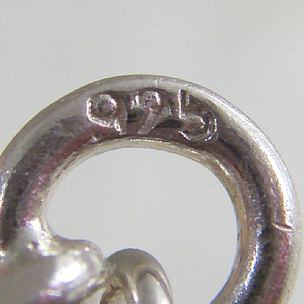 (ch1342)Cadena tipo Forcet de plata.
